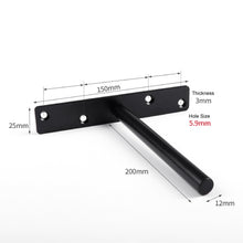 Load image into Gallery viewer, Invisible Floating Shelf Bracket (single support rail)
