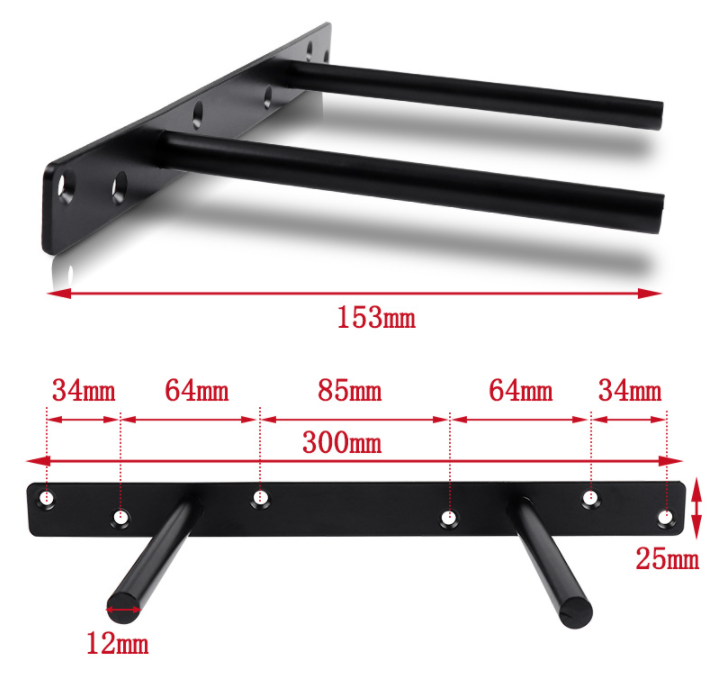 Invisible Floating Shelf Bracket